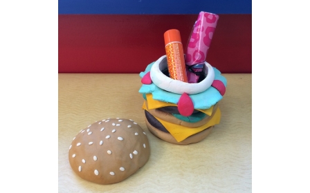 ColorPlus Hamburger Hideaway Storage Box